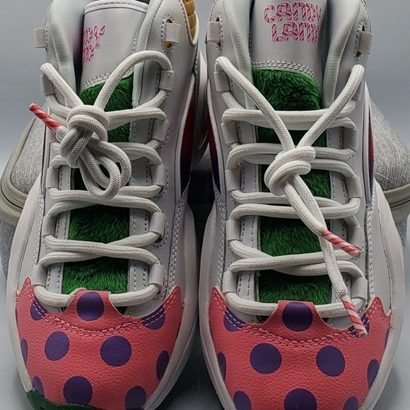 Hasbro x Reebok Question Mid Men's Size 7 'Candy Land' White GZ0081 Rare - Picture 6 of 9